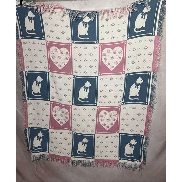 Vintage Cottagecore Blanket Tapestry - Picture 1 of 5